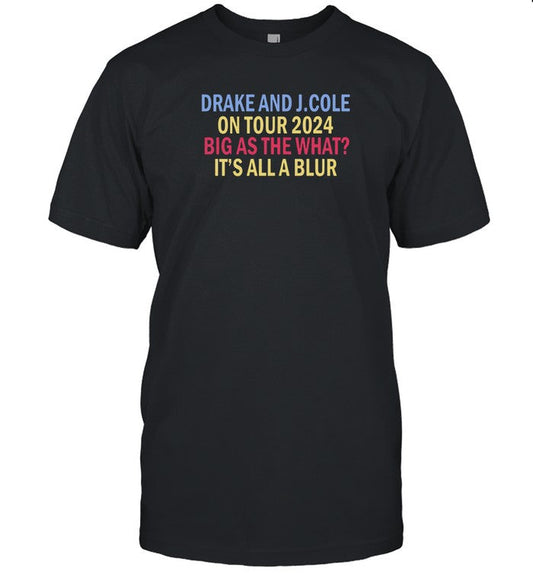 T-Shirts Drake & J.Cole On Tour 2024 Limited