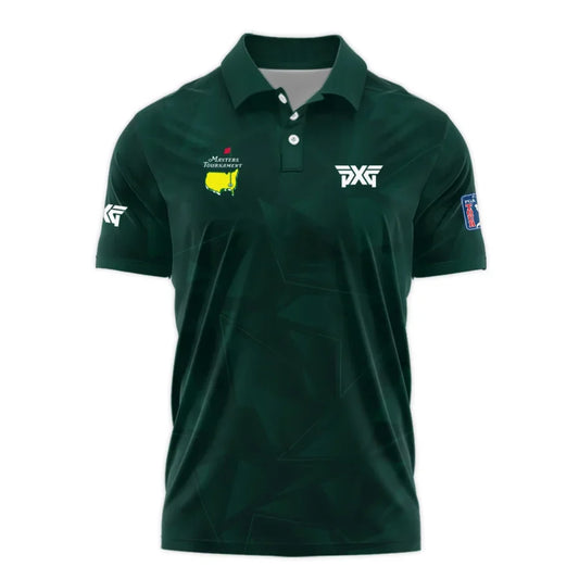 Dark Green Abstract Sport Masters Tournament Parsons Xtreme Golf Polo Shirt Style Classic Polo Shirt