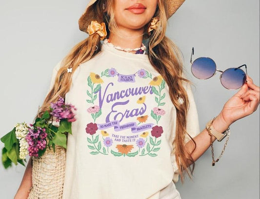 Vancouver Tour Floral Surprise Song Piano Shirts, Piano Flower Pattern Sweatshirt, Vintage Floral Hoodie Gifts for Fans