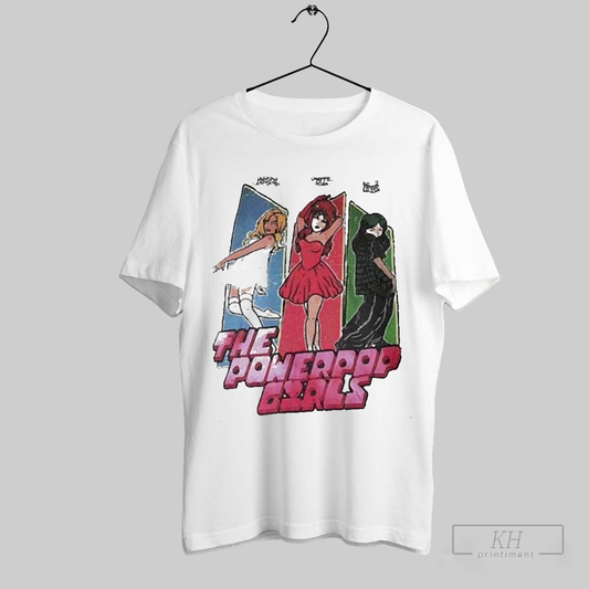Premium The Powerpop Girls Sabrina Carpenter Chappell Roan Billie Eilish Vintage Unisex 2025