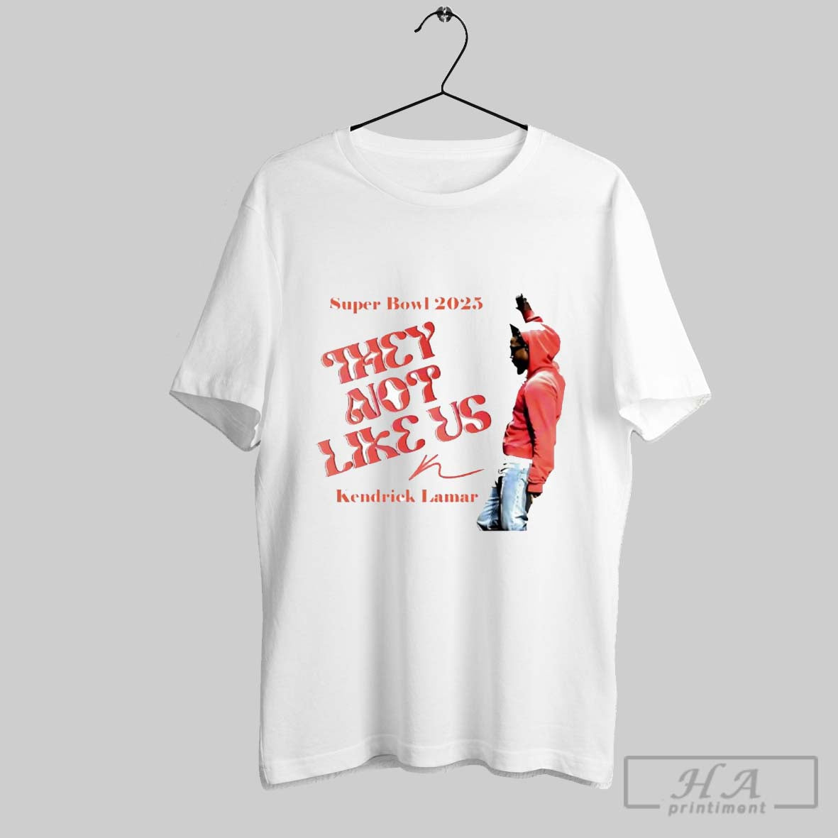 Super Bowl 2025 They Not Like Us Kendrick Lamar Signature Shirts