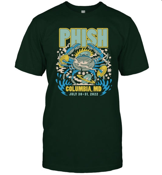 Phish Columbia MD Tour Shirt