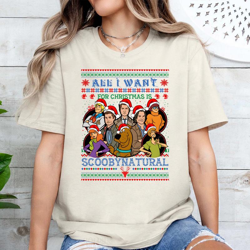 Supernatural Christmas T Shirt, Supernatural Vintage T Shirt, Gift For Woman and Man Unisex T-Shirt Sweatshirt Hoodie