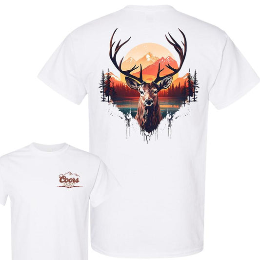Summer Hunting Deer T-Shirt, Coors Light Hunting T-shirt, Unisex T-shirt, For Men, For Women
