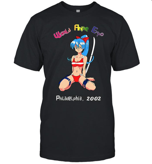 Limited World Anime Expo Philadelphia 2002 Shirt