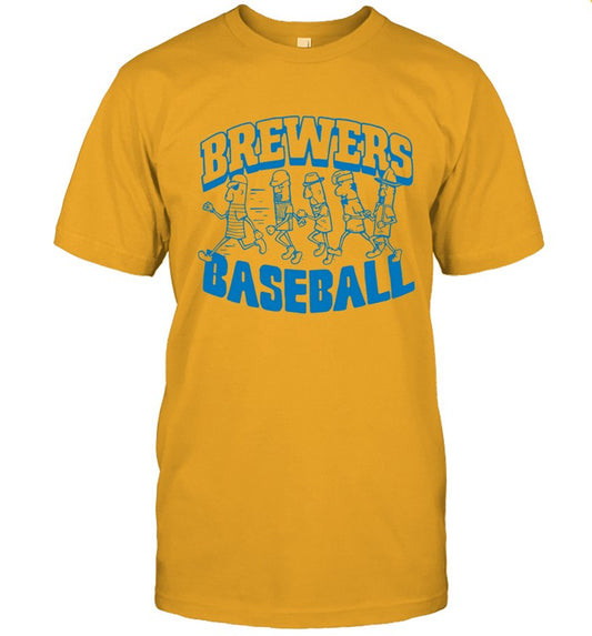 Milwaukee Brewers Sausage Race 2024 Shirt