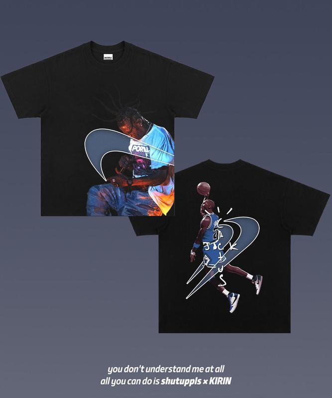 Cactus Jack 2-Sides Graphic T-Shirt, Rapper Shirt Rap Tee Hip hop Shirt,  Graphic T-Shirt, Rapper Shirt Rap Tee, Vintage Y2K, Hoodie, Sweatshirt Cloth