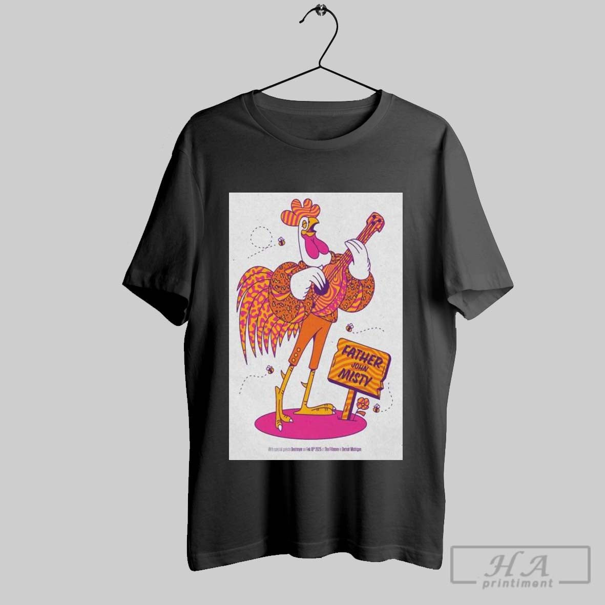 Poster Father John Misty The Fillmore Detroit In Detroit Mi Feb 18 2025 T Shirt