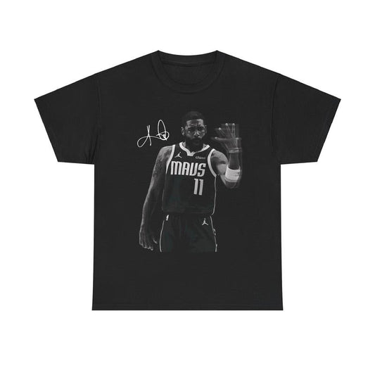 Kyrie Fan Basketball Graphic Tee Shirt for Men - Sustainable and Durable - Casual, Menswear Cotton Streetwear Menswear Top Classic Smooth Crewneck Round Neck