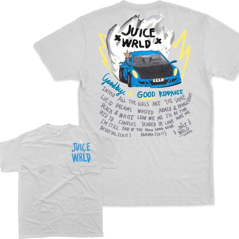 Juice-Wrl Hits Song T-shirt Vintage Top For Men And For Women
