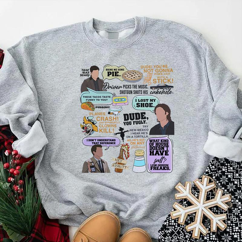 Supernatural Quote T Shirt, Supernatural Gift For Fans , Gift For Woman and Man Unisex T-Shirt Sweatshirt Hoodie