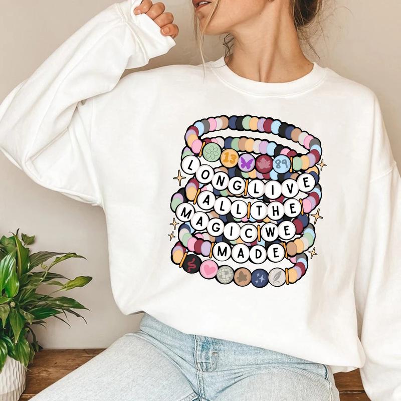 Long Live Friendship Bracelet Stack TshirtSweatshirtHoodie,Friendship Bracelet Tshirt, Tshirt for Fan, Fan Gifts