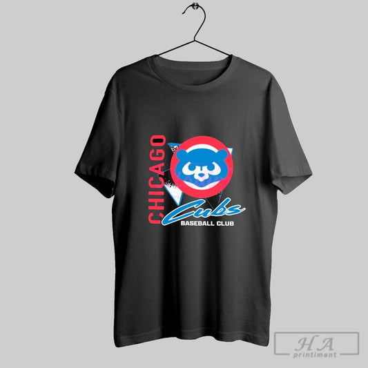 Retro Vintage Chicago Cubs Logo Mascot Baseball Club Shirt