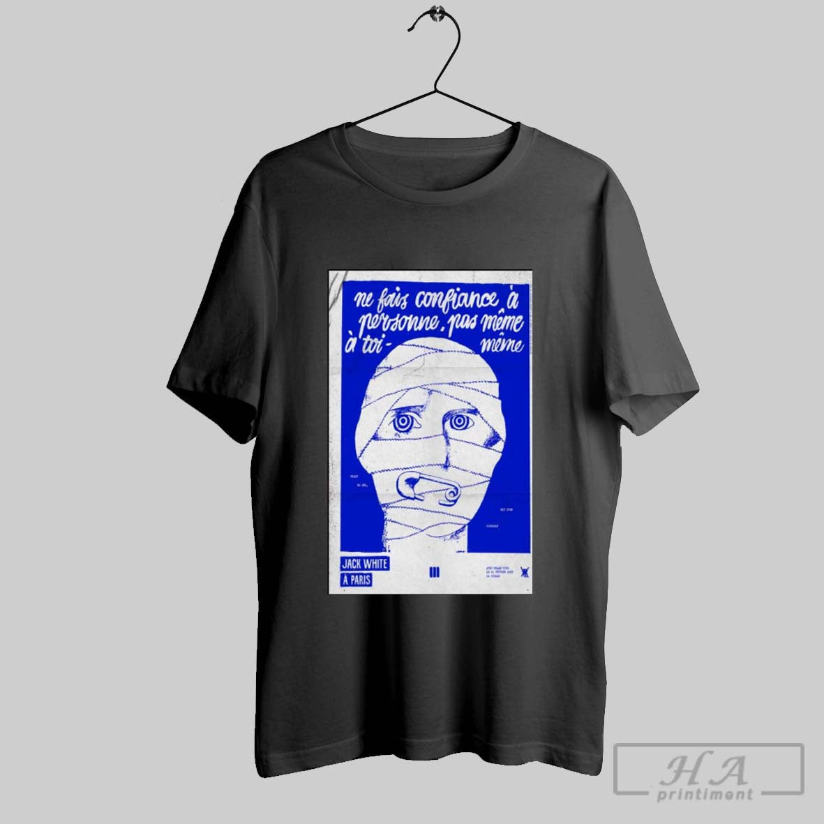 Poster Jack White Concert February 21 2025 Paris Show At La Cigale T Shirt