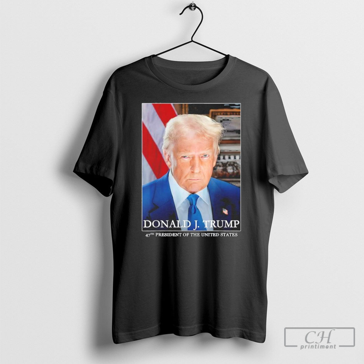 President Donald Trumps Inaugural Portrait 2025 Republican Election T Shirt