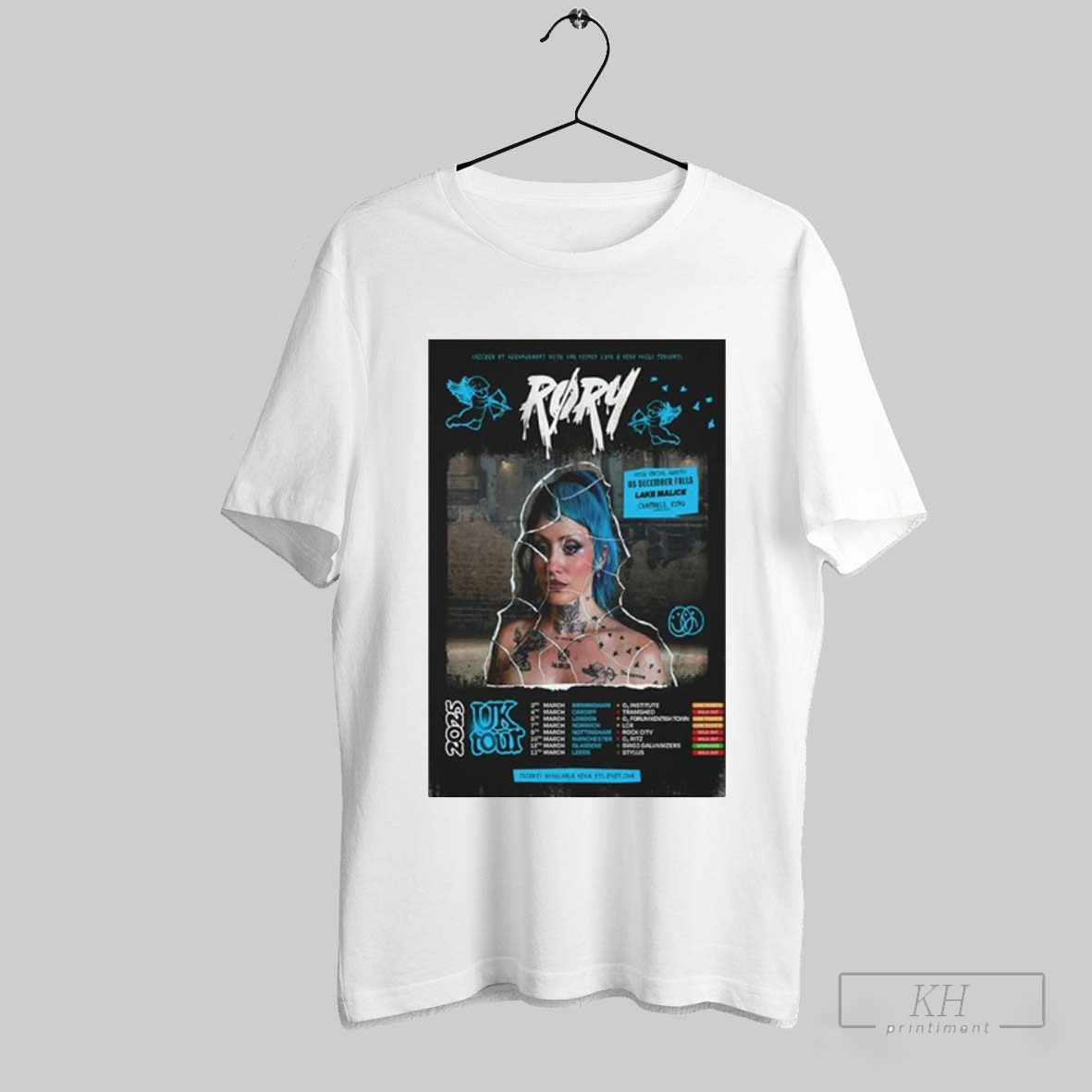 Roxy Uk Tour March 2025 Shirt T Shirt