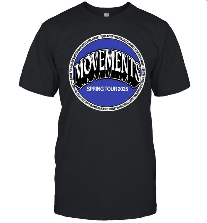 Limited Movements Tour Spring 2025 New Tee