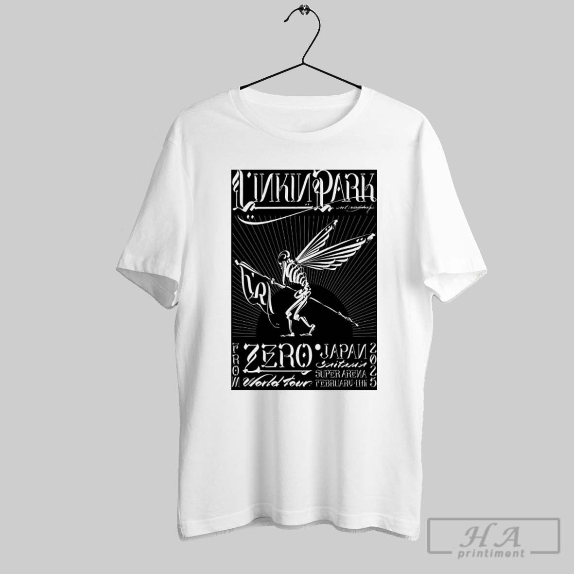 Poster Linkin Park Saitama Japan February 11 2025 Saitama Super Arena Event World Tour T Shirt