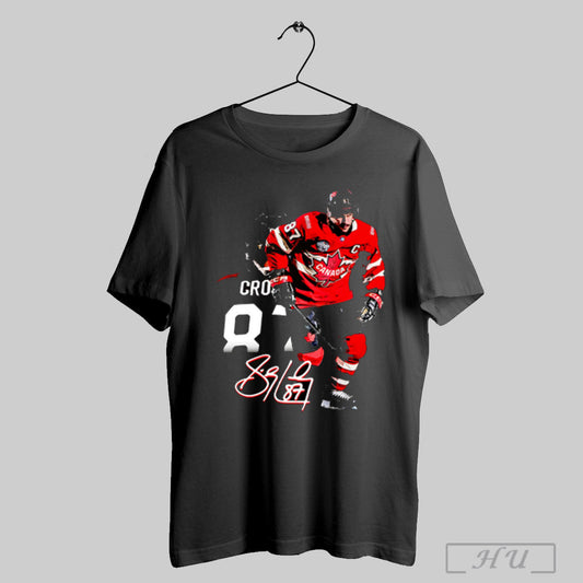 Sidney Crosby Canada Hockey Graphic T Shirt Sweatshirt
