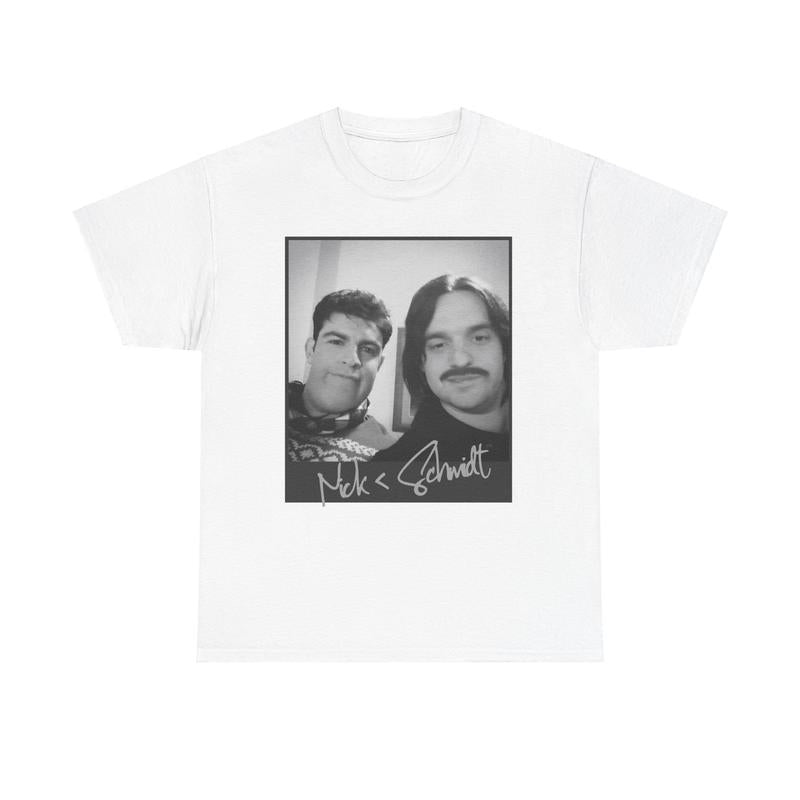 Nick Miller & Winston Schmidt College Selfie V1 T-Shirt  Vintage New Girl Movie Shirt  Nick and Schmidt the Pepperwood Chronicles Gift Merch