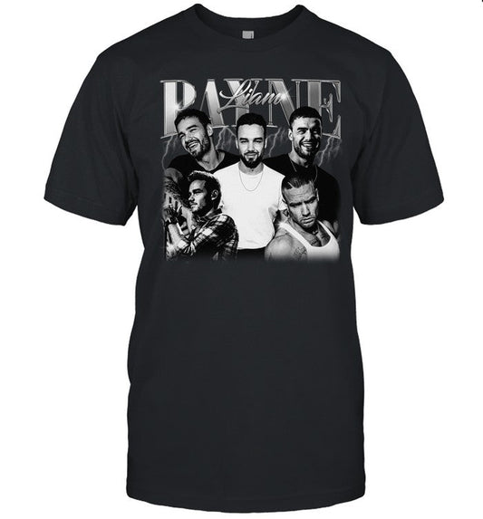 Liam Payne Vintage Shirt, In Memory Of Liam Payne Graphic Tee,1D Bootleg Fan Tee