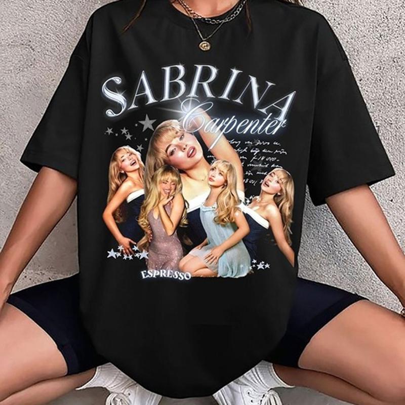 Sabrina 2024 Tour T-shirt, Sabrina Emails Tour Cotton Unisex Shirt