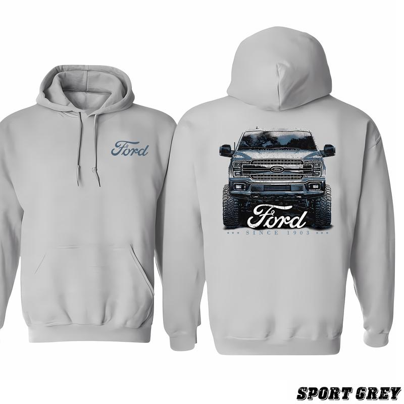 Ford - Tough F-150 Truck Hoodie, Fashion Variety, Unisex Designs, Bold & Bright Graphics, Classic Cotton, Menswear Unisex, Unisex