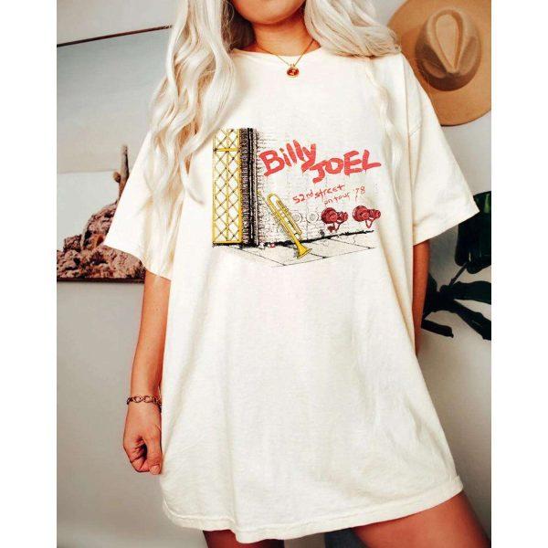 Billy Joel On Tour â€™78 Shirt, Unisex Billy Joel shirt