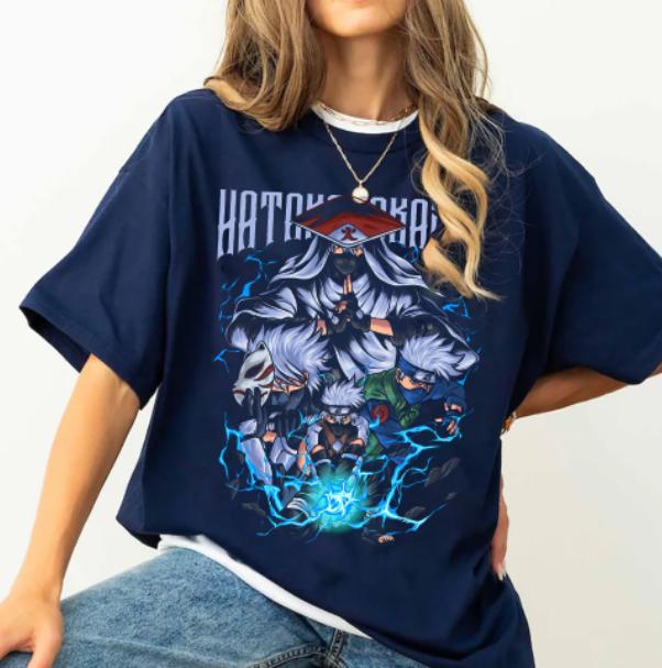 hatakekakashi Shirt, Animee Shirt Sweatshirt Hoodie Unisex Cotton Comfort