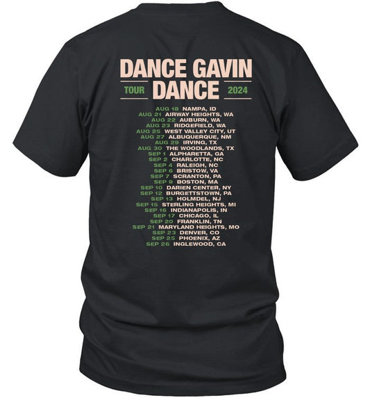 Dance Gavin Dance Strawberry Blossom Tour 2024 Concert Shirt