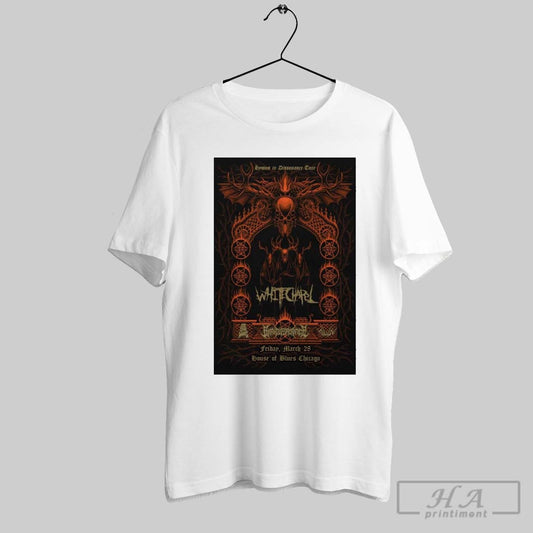 Poster Whitechapel The House Of Blues Chicago In Chicago Il March 28 2025 T Shirt