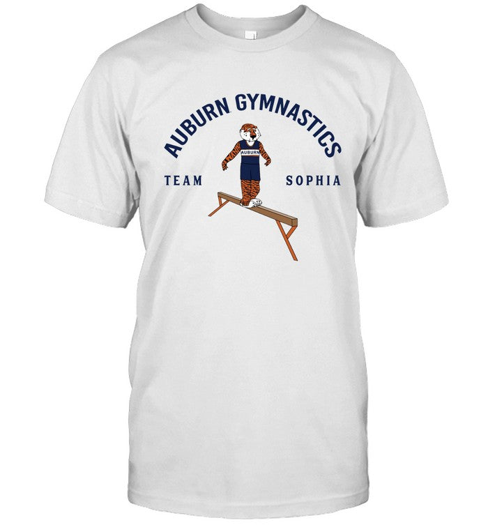 2023 Auburn Gymnastics Team Sophia Tshirt