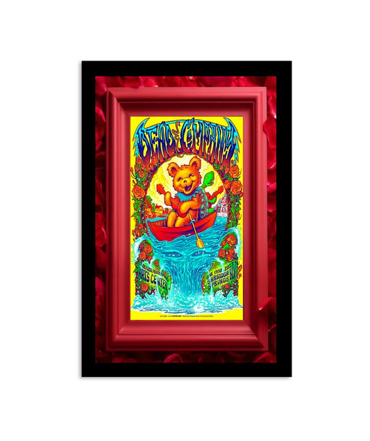 Poster Dead & Company June 17 18 Final Tour 2023 Saratoga Performing Arts Center Saratoga Springs NY