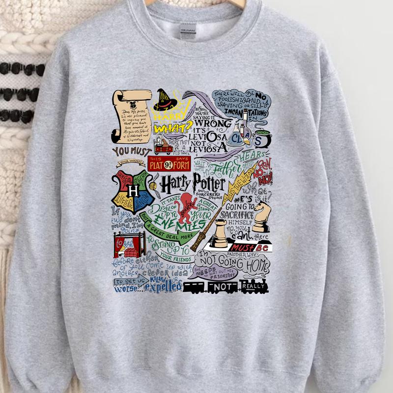 HP Quotes Chaper 1 Sweatshirt, HP Quotes Unisex Hoodie, Potterhead Shirt, Hogwarts Unisex Tee, Hogwarts T-shirt, gift for fan, Cotton Fit, For Men, Fo