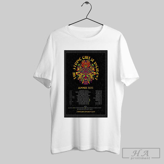 Poster The String Cheese Incident Summer Tour 2025 6 12 Thompsons Point Portland Me T Shirt