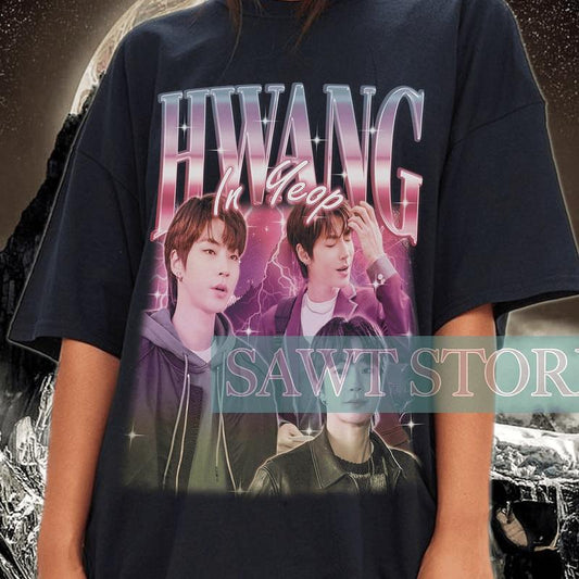 Hwang In Yeop T-Shirt - Hwang In Yeop Fans Shirt, Korean Vintage Tees, Hwang In Yeop Retro Shirt, Korean Actor Tees, Cha Eunwoo, Unisex Cotton Graphic