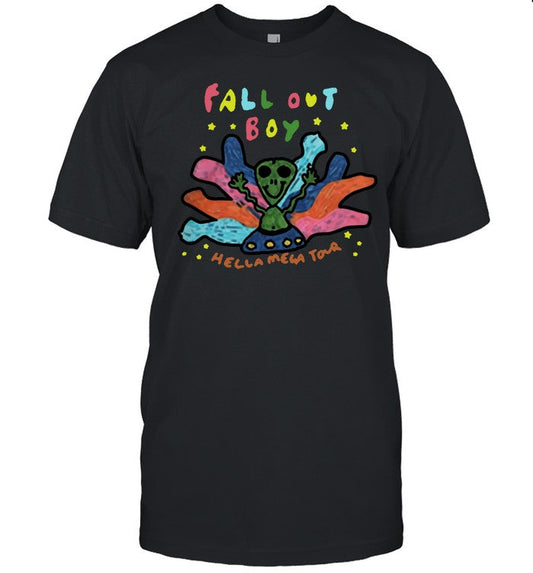 SenPrints Fall out boy hella mega tour Tee