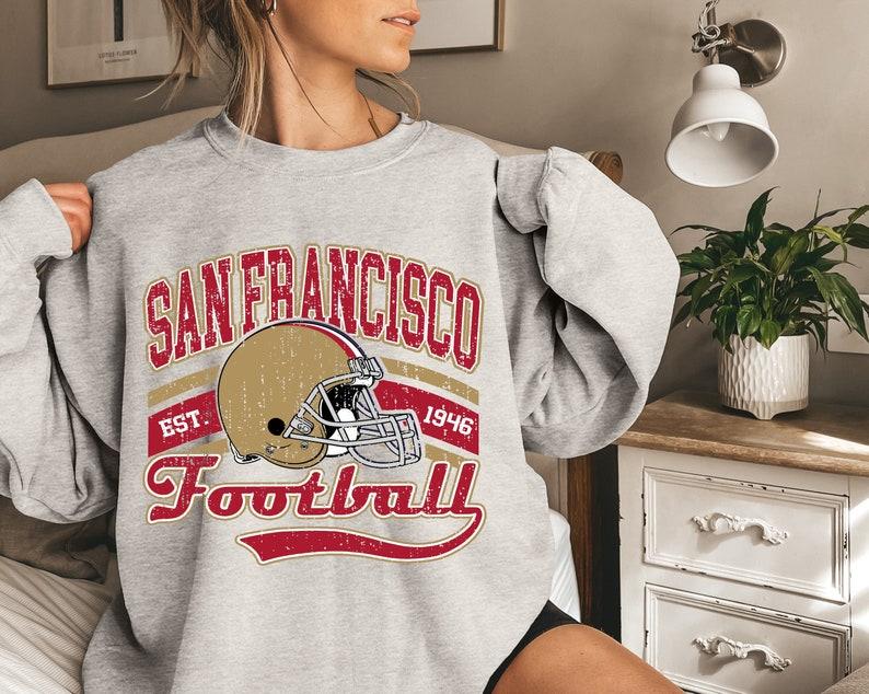San Francisco Football Sweatshirt, 49ers Shirt, Niners T-Shirt, The Niners, San Francisco Sweatshirt, Football Jacket, Fan T-Shirt, Unisex Shirt Tee, Football Fan Shirt, Gift Shirt For Fan SF 49ers
