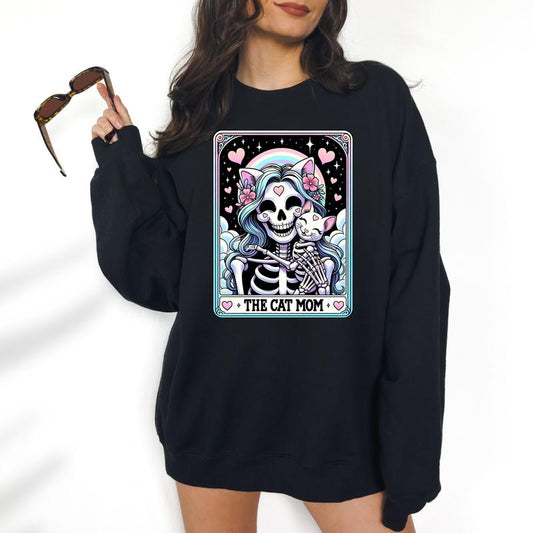 Tarot Card Sweatshirts Round 2 - DTF Print Unisex T-Shirt, Funny Tee, Funny Apparel, Gift Idea, Relaxed Fit, Casual Apparel, Cute Top, Great with Jean