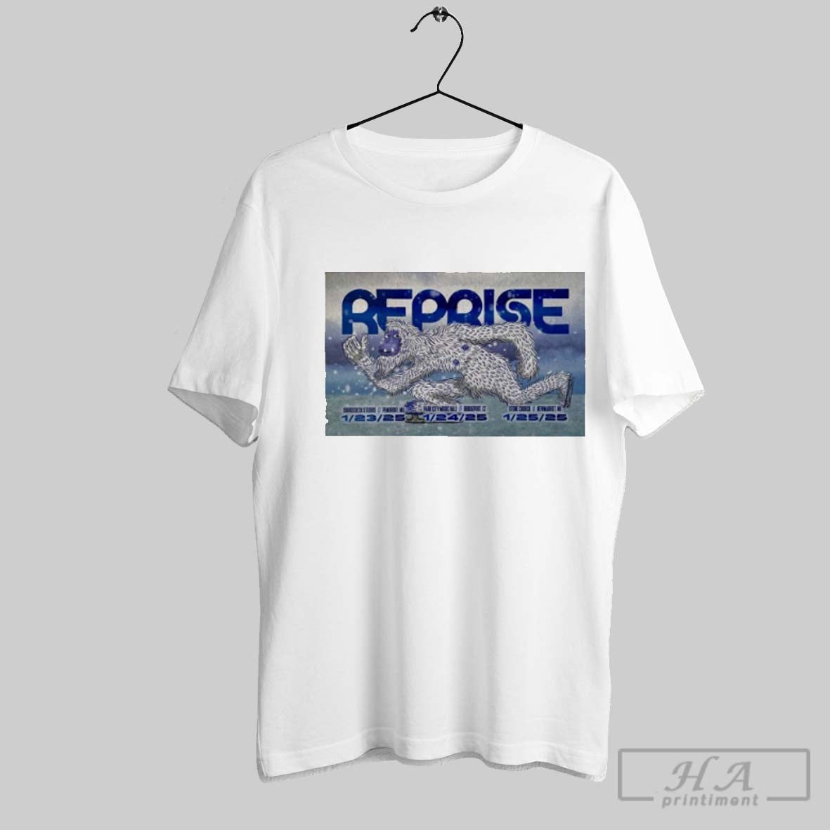 Reprise Band Park City Music Hall 01 24 2025 Bridgeport Ct Poster Shirt