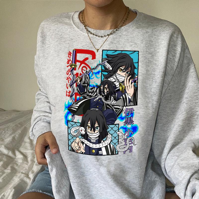 Obanai Serpent Hashira Shirt, Obanai Iguro Snake Hashira Sweatshirt, Demon Slayer Anime, Kimetsu No Yaiba Arc,  Anime lover sweatshirt hoodie, Gift fo