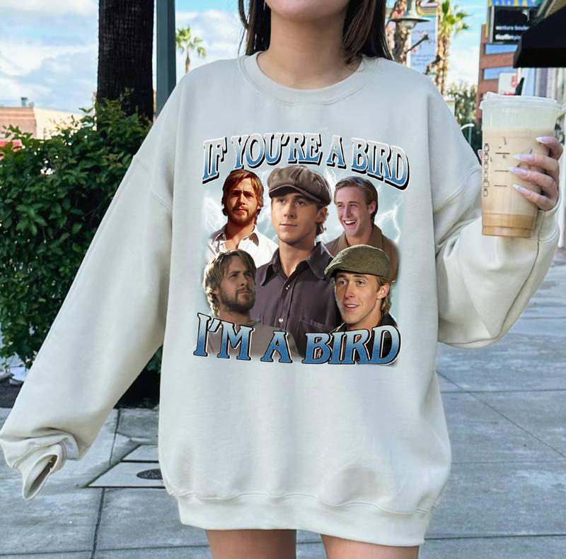 If You're A Bird, I'm A Bird Softstyle Vintage Shirt, Gift For Woman and Man Unisex T-Shirt