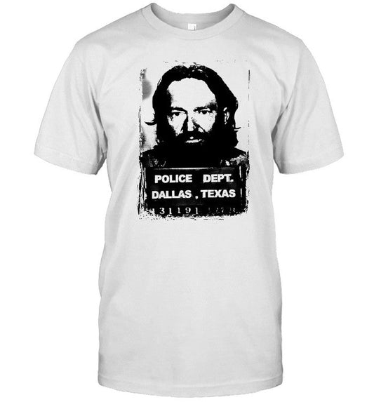 Shirt Willienelsonstore Willie Nelson Mugshot