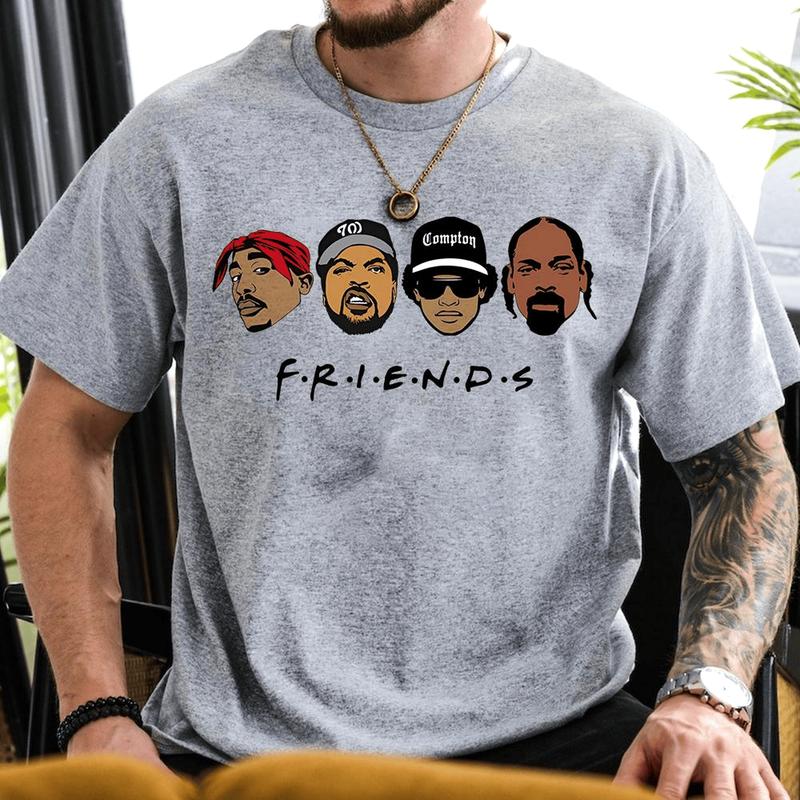 Friends Shirt, Hip Hop Shirt, Funny Rap Shirt, Biggie Shirt Ice Cube Shirt,90s Rap Shirt, 90s,Unisex Cotton Graphic Tee