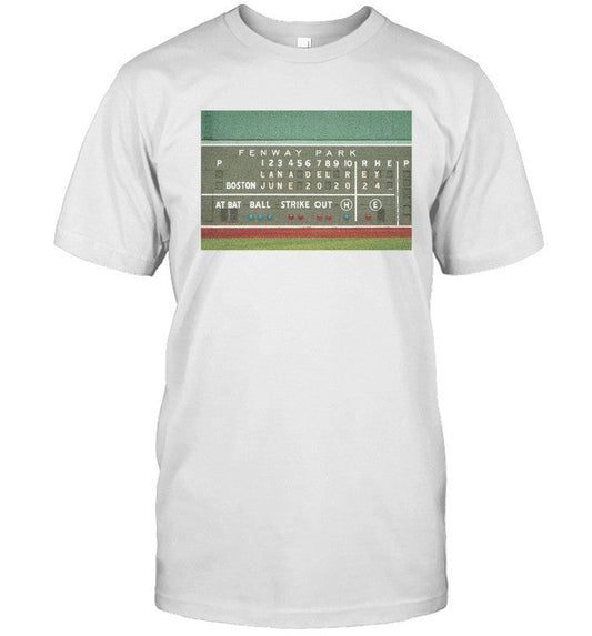 Lana Del Rey Boston Tour 2024 Shirt