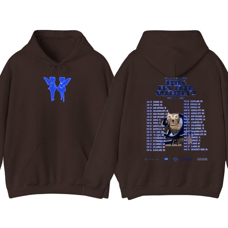 Drake For All The Dogs Scary Hours Edition Album Cover Itâ€™s All A Blur Big As The What Tour 2024 Unisex Hoodie dandy hoodie