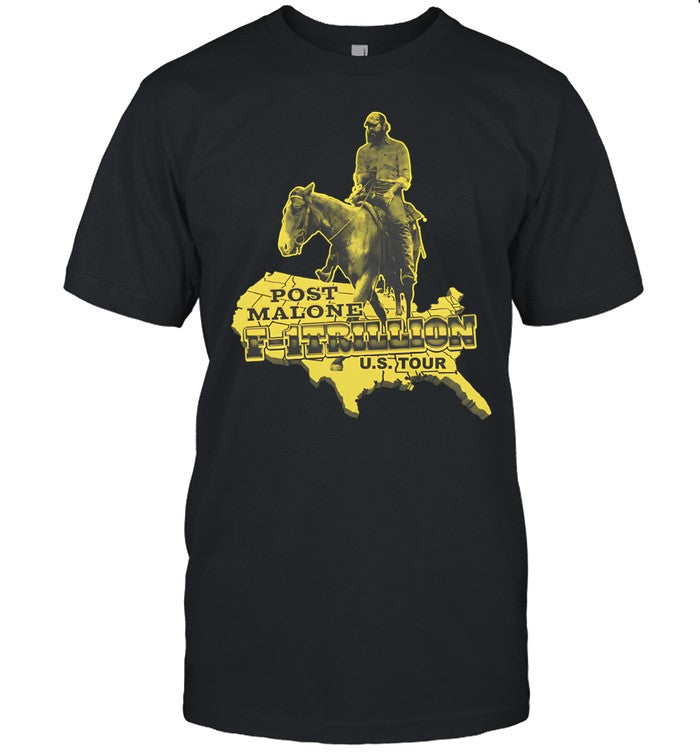 Post Malone F-1 Trillion Tour Map Shirt