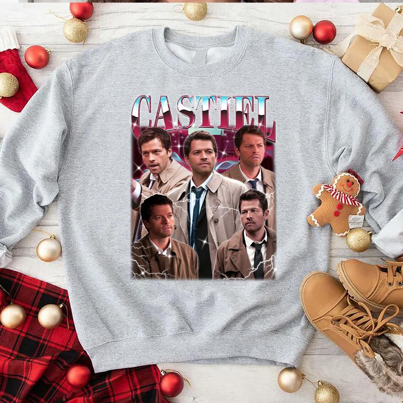 Castiel T Shirt, Vintage Castiel  T Shirt, Gift For Woman and Man Unisex T-Shirt Sweatshirt HoodieQuotes