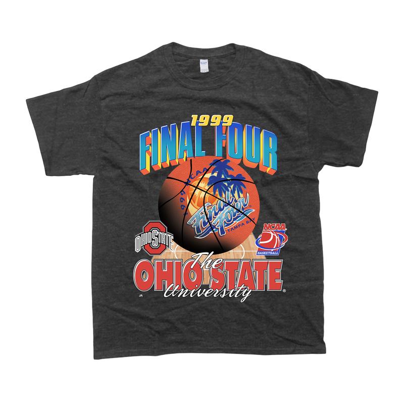 1999 NCAAA FINAL FOUR OHIO STATE TEE VINTAGE T-shirt, Unisex T-shirt, For Men, For woman, Menswear Graphic Tee