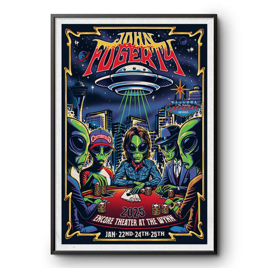 John Fogerty Encore at Wynn Las Vegas January 22 24 25 2025 Poster
